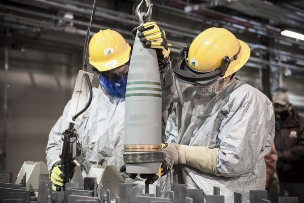 VX nerve agent destruction begins at Blue Grass Army Depot